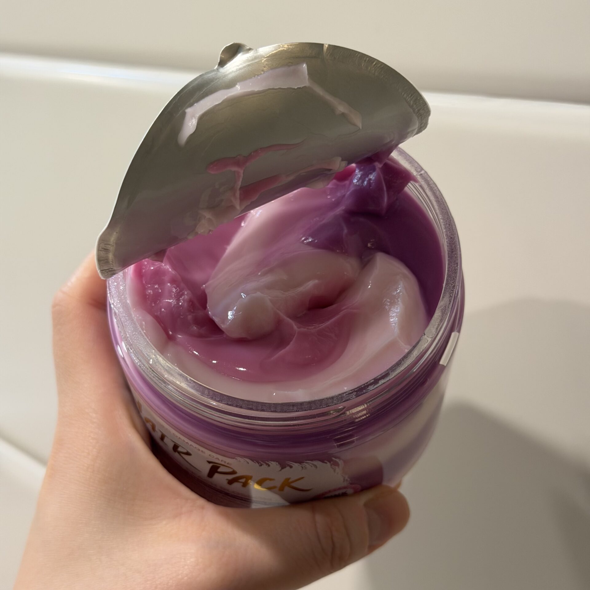 마블 헤어팩 후기 직접 촬영컷 4