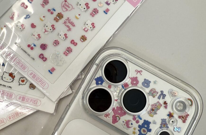 📱 요즘 핫한 아이폰 스꾸 ✨ 다이소 네일스티커로…